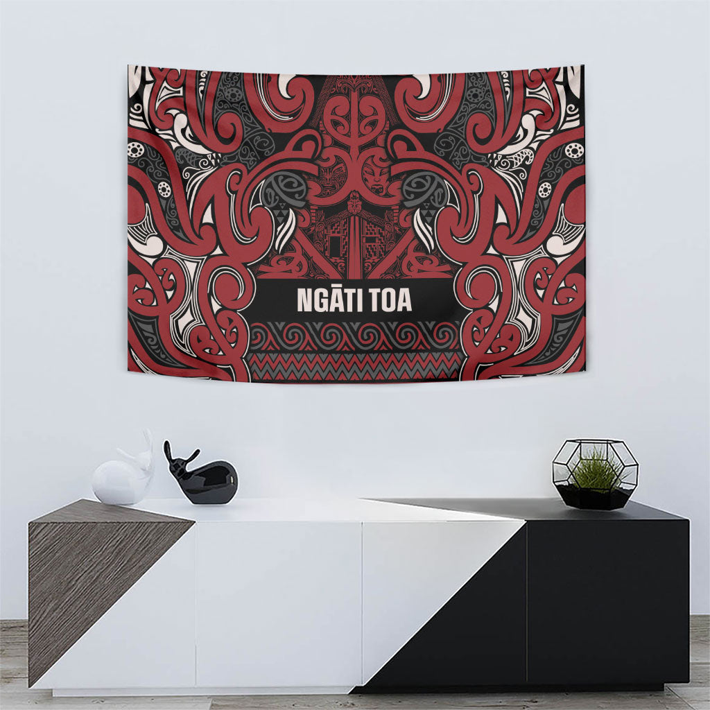 Aotearoa Iwi Ngati Toa Tapestry Maori Wharenui House Tribal Pattern LT9 - Polynesian Pride