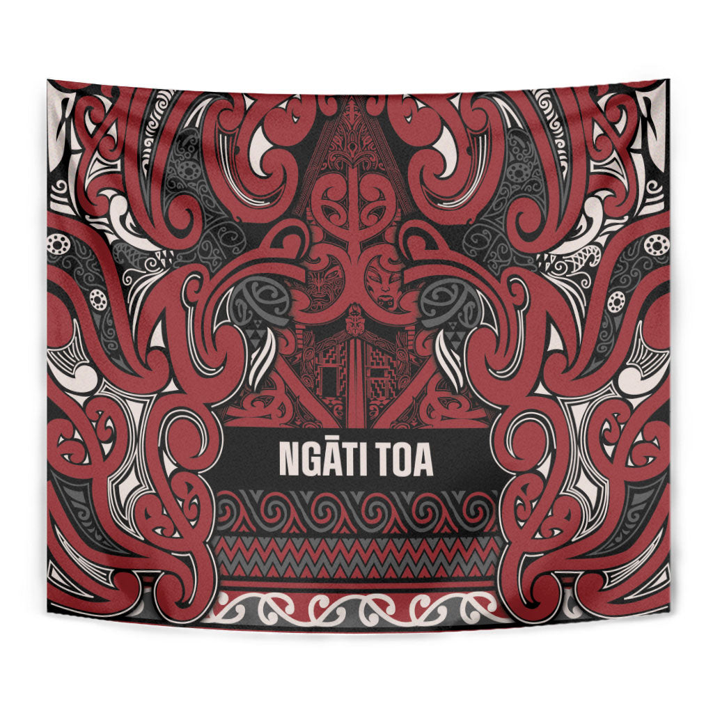 Aotearoa Iwi Ngati Toa Tapestry Maori Wharenui House Tribal Pattern LT9 - Polynesian Pride