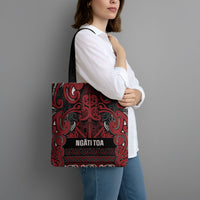Aotearoa Iwi Ngati Toa Tote Bag Maori Wharenui House Tribal Pattern LT9 - Polynesian Pride