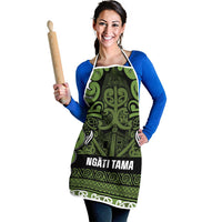 Aotearoa Iwi Ngāti Tama ki Taranaki Trust Apron Maori Wharenui House Tribal Pattern