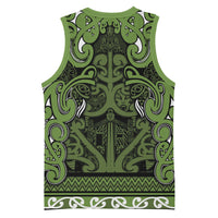 Aotearoa Iwi Ngāti Tama ki Taranaki Trust Basketball Jersey Maori Wharenui House Tribal Pattern LT9 - Polynesian Pride