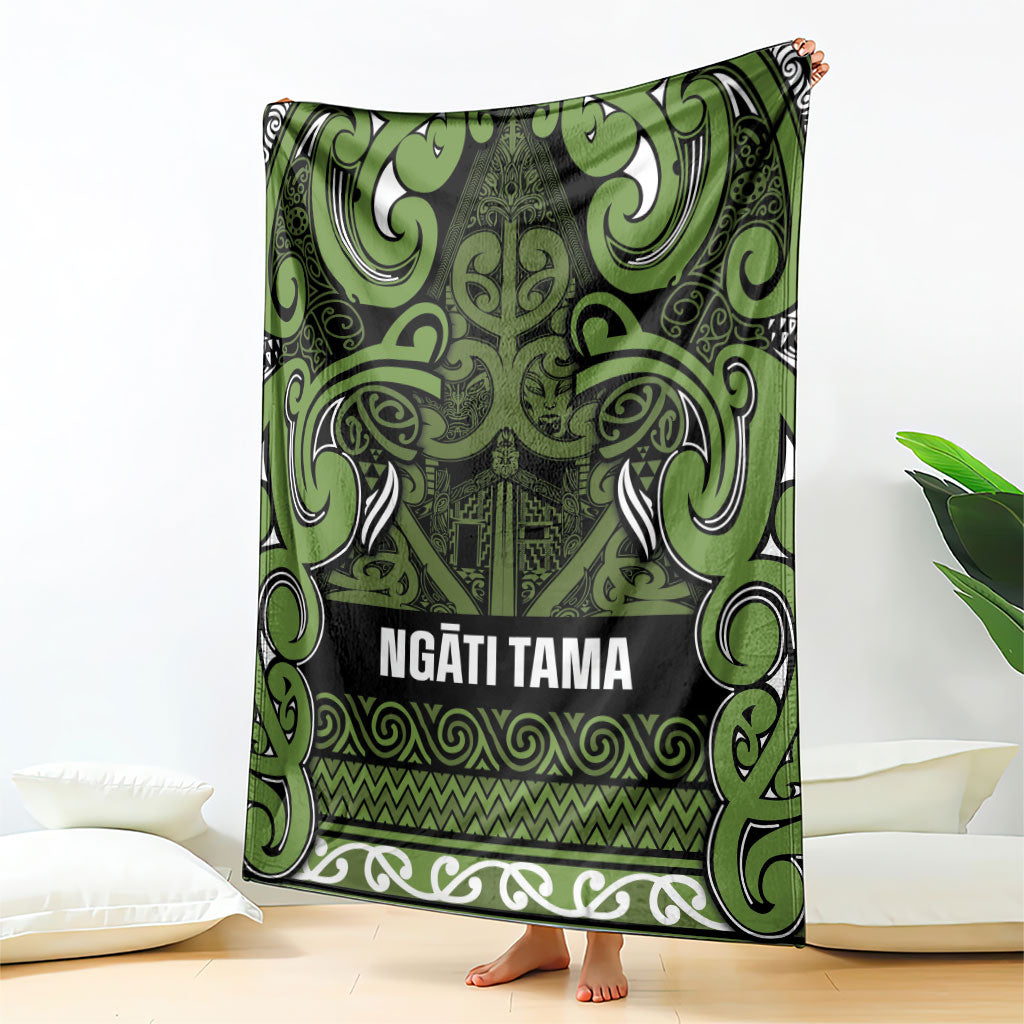 Aotearoa Iwi Ngāti Tama ki Taranaki Trust Blanket Maori Wharenui House Tribal Pattern LT9 - Polynesian Pride