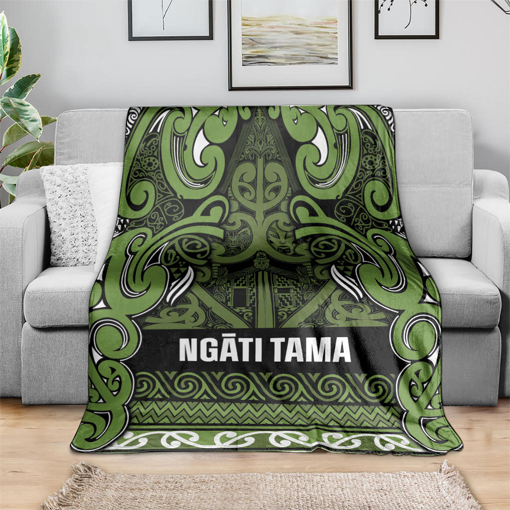 Aotearoa Iwi Ngāti Tama ki Taranaki Trust Blanket Maori Wharenui House Tribal Pattern LT9 - Polynesian Pride