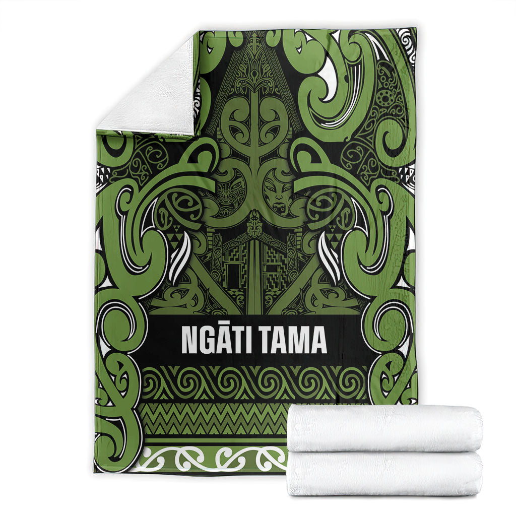 Aotearoa Iwi Ngāti Tama ki Taranaki Trust Blanket Maori Wharenui House Tribal Pattern LT9 - Polynesian Pride