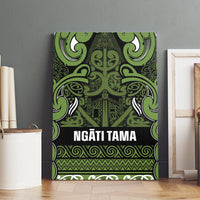 Aotearoa Iwi Ngāti Tama ki Taranaki Trust Canvas Wall Art Maori Wharenui House Tribal Pattern LT9 - Polynesian Pride