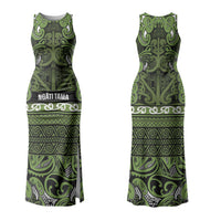 Aotearoa Iwi Ngāti Tama ki Taranaki Trust Couples Matching Tank Maxi Dress and Hawaiian Shirt Maori Wharenui House Tribal Pattern LT9 - Polynesian Pride