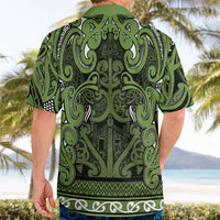 Aotearoa Iwi Ngāti Tama ki Taranaki Trust Hawaiian Shirt Maori Wharenui House Tribal Pattern LT9 - Polynesian Pride