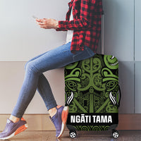 Aotearoa Iwi Ngāti Tama ki Taranaki Trust Luggage Cover Maori Wharenui House Tribal Pattern LT9 - Polynesian Pride