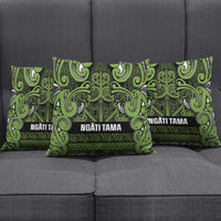 Aotearoa Iwi Ngāti Tama ki Taranaki Trust Pillow Cover Maori Wharenui House Tribal Pattern LT9 - Polynesian Pride