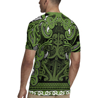 Aotearoa Iwi Ngāti Tama ki Taranaki Trust Rugby Jersey Maori Wharenui House Tribal Pattern LT9 - Polynesian Pride