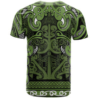 Aotearoa Iwi Ngāti Tama ki Taranaki Trust T Shirt Maori Wharenui House Tribal Pattern