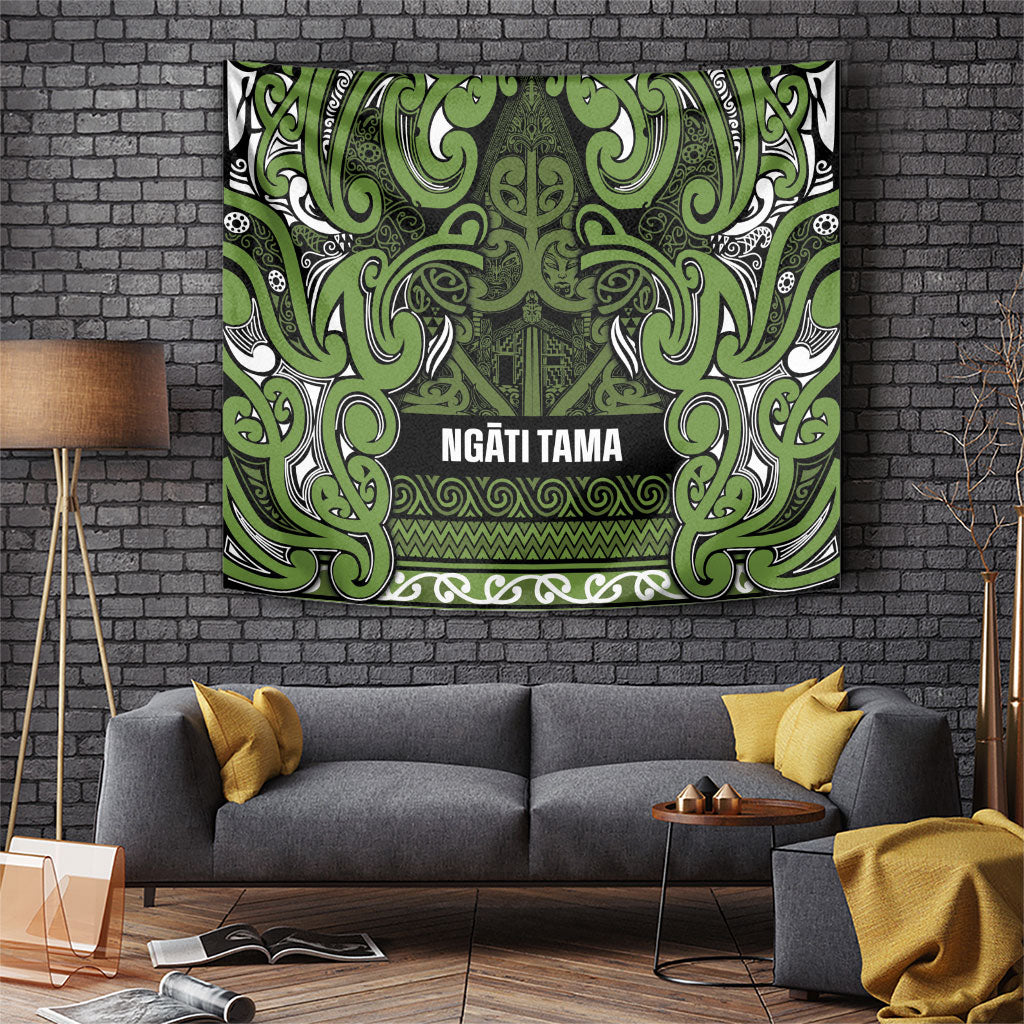 Aotearoa Iwi Ngāti Tama ki Taranaki Trust Tapestry Maori Wharenui House Tribal Pattern