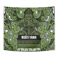 Aotearoa Iwi Ngāti Tama ki Taranaki Trust Tapestry Maori Wharenui House Tribal Pattern LT9 - Polynesian Pride