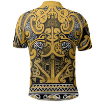 Aotearoa Iwi Ngāti Tama ki Te Waipounamu Trust Polo Shirt Maori Wharenui House Tribal Pattern LT9 - Polynesian Pride