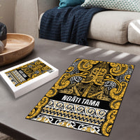 Aotearoa Iwi Ngāti Tama ki Te Waipounamu Trust Puzzle Maori Wharenui House Tribal Pattern LT9 - Polynesian Pride