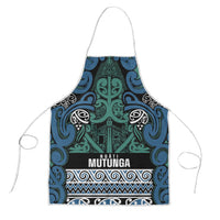 Aotearoa Iwi Ngati Mutunga Apron Maori Wharenui House Tribal Pattern