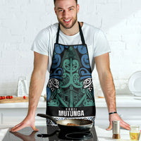 Aotearoa Iwi Ngati Mutunga Apron Maori Wharenui House Tribal Pattern