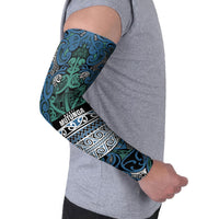 Aotearoa Iwi Ngati Mutunga Arm Sleeves Maori Wharenui House Tribal Pattern