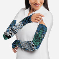 Aotearoa Iwi Ngati Mutunga Arm Sleeves Maori Wharenui House Tribal Pattern