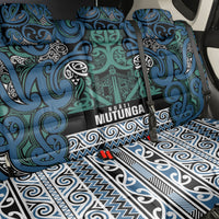 Aotearoa Iwi Ngati Mutunga Back Car Seat Cover Maori Wharenui House Tribal Pattern