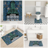 Aotearoa Iwi Ngati Mutunga Bathroom Set Maori Wharenui House Tribal Pattern