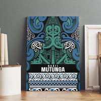 Aotearoa Iwi Ngati Mutunga Canvas Wall Art Maori Wharenui House Tribal Pattern