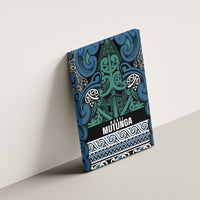 Aotearoa Iwi Ngati Mutunga Canvas Wall Art Maori Wharenui House Tribal Pattern