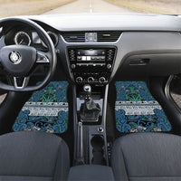 Aotearoa Iwi Ngati Mutunga Car Mats Maori Wharenui House Tribal Pattern