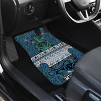 Aotearoa Iwi Ngati Mutunga Car Mats Maori Wharenui House Tribal Pattern