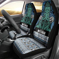 Aotearoa Iwi Ngati Mutunga Car Seat Cover Maori Wharenui House Tribal Pattern