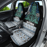 Aotearoa Iwi Ngati Mutunga Car Seat Cover Maori Wharenui House Tribal Pattern