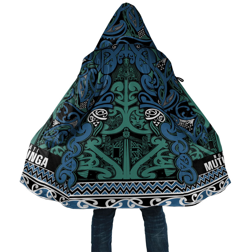 Aotearoa Iwi Ngati Mutunga Cloak Maori Wharenui House Tribal Pattern