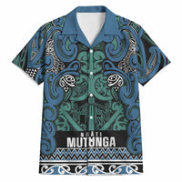 Aotearoa Iwi Ngati Mutunga Hawaiian Shirt Maori Wharenui House Tribal Pattern