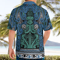 Aotearoa Iwi Ngati Mutunga Hawaiian Shirt Maori Wharenui House Tribal Pattern