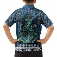 Aotearoa Iwi Ngati Mutunga Hawaiian Shirt Maori Wharenui House Tribal Pattern