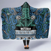 Aotearoa Iwi Ngati Mutunga Hooded Blanket Maori Wharenui House Tribal Pattern