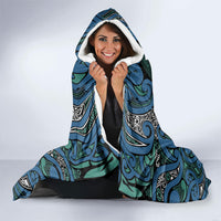 Aotearoa Iwi Ngati Mutunga Hooded Blanket Maori Wharenui House Tribal Pattern