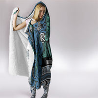 Aotearoa Iwi Ngati Mutunga Hooded Blanket Maori Wharenui House Tribal Pattern