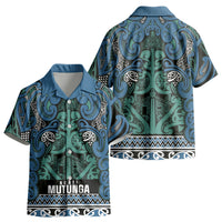 Aotearoa Iwi Ngati Mutunga Kid Hawaiian Shirt Maori Wharenui House Tribal Pattern