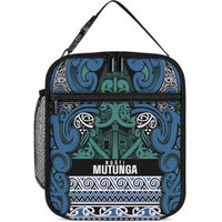 Aotearoa Iwi Ngati Mutunga Lunch Bag Maori Wharenui House Tribal Pattern