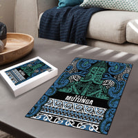Aotearoa Iwi Ngati Mutunga Puzzle Maori Wharenui House Tribal Pattern
