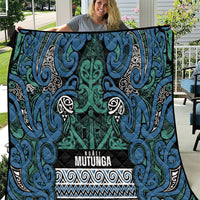 Aotearoa Iwi Ngati Mutunga Quilt Maori Wharenui House Tribal Pattern