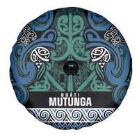 Aotearoa Iwi Ngati Mutunga Spare Tire Cover Maori Wharenui House Tribal Pattern
