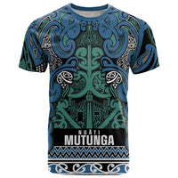 Aotearoa Iwi Ngati Mutunga T Shirt Maori Wharenui House Tribal Pattern
