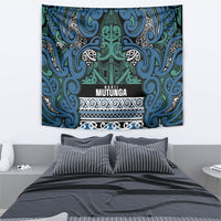 Aotearoa Iwi Ngati Mutunga Tapestry Maori Wharenui House Tribal Pattern
