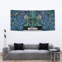 Aotearoa Iwi Ngati Mutunga Tapestry Maori Wharenui House Tribal Pattern