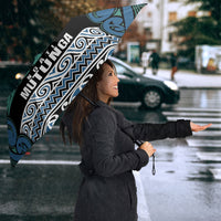 Aotearoa Iwi Ngati Mutunga Umbrella Maori Wharenui House Tribal Pattern