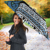 Aotearoa Iwi Ngati Mutunga Umbrella Maori Wharenui House Tribal Pattern