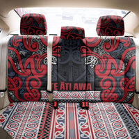 Aotearoa Iwi Te ati Awa Back Car Seat Cover Maori Wharenui House Tribal Pattern