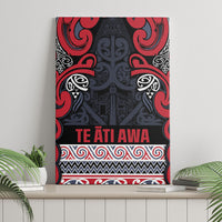 Aotearoa Iwi Te ati Awa Canvas Wall Art Maori Wharenui House Tribal Pattern